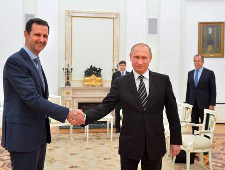 Bashar al-Assad is convinced that Russia's support in fight against terrorism